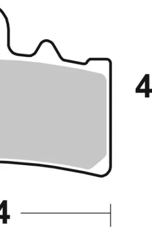 SBS - 231HF - Brake Pads - Voor scooters Tijdelijk Beschikbaar