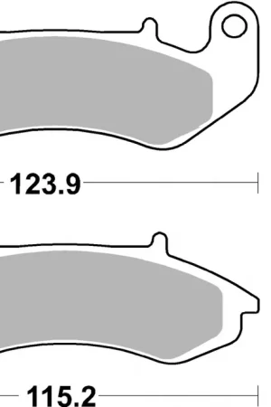 Beste Prijs SBS - 232HF - Brake Pads - Organic