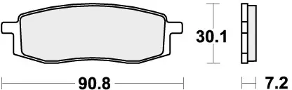 SBS - 580SI - Brake Pads - Off Road Koop Online