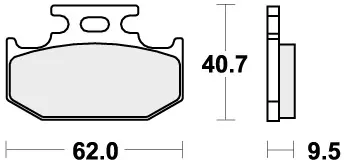 Koop Vandaag SBS - 648SI - Brake Pads - Off Road