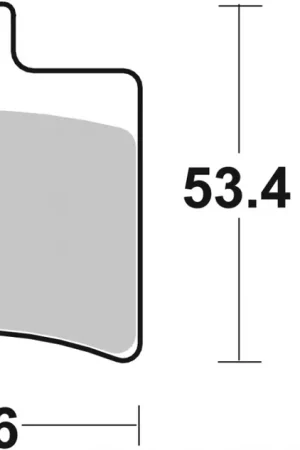 SBS - 747HF - Brake Pads - Organic Uitverkoop