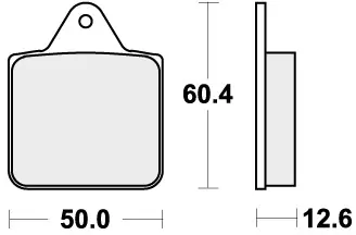 Beperkt Aanbod SBS - 756RSI BRAKE PADS SINTER RACING - Brake Pads - OFF ROAD RACING