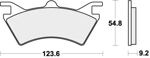 SBS - 757SI BRAKE PADS SINTER - Brake Pads - OFF ROAD Professioneel