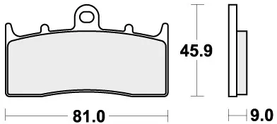 Betaalbaar SBS - 778RST BRAKE PADS SINTER SPORT - Brake Pads - Sinter Sport