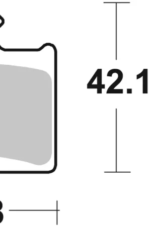 SBS - 872RQ BRAKE PADS ORGANIC RACING - Brake Pads - Road Racing Luxe