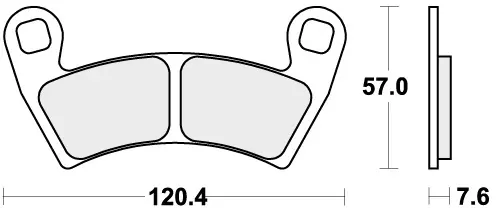 SBS - 897RSI - Brake Pads - Off Road Racing Gratis Retour