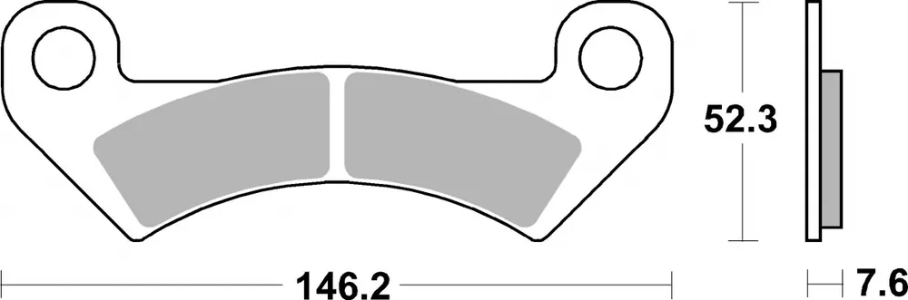 Finale Uitverkoop SBS - 912ATS - Brake Pads - Off Road
