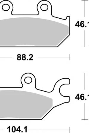 SBS - 971PSI BRAKE PADS SINTER - Brake Pads - SINTER Direct Beschikbaar