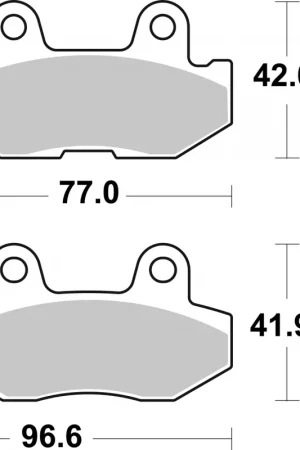 Direct Verzonden SBS - 974RSI - Brake Pads - Off Road Racing
