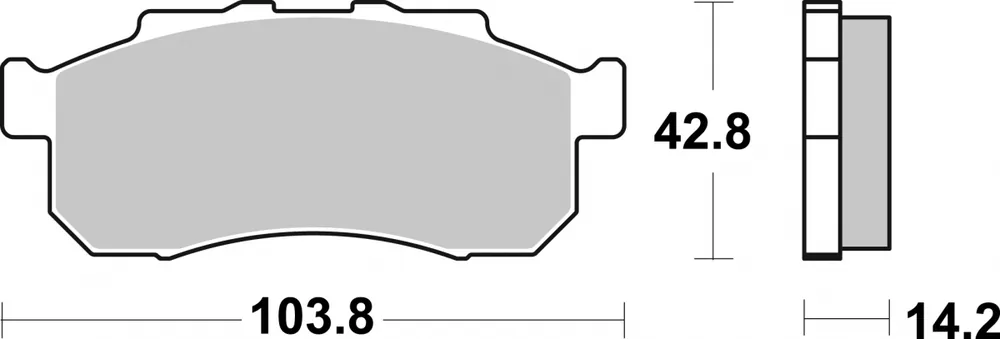 SBS - 982RSI - Brake Pads - Off Road Racing Exclusieve Aanbieding