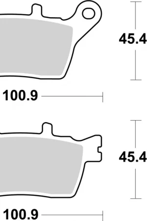 Snelle Levering SBS - 991LS - Brake Pads - Sinter