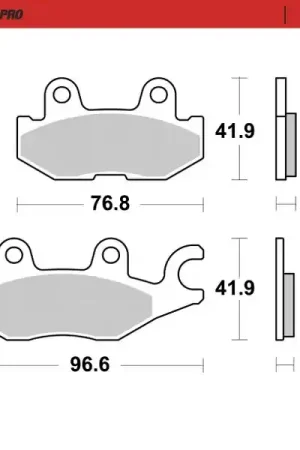 Flitsaanbieding MOTO MASTER - 081411 - Brake Pads - Sinter Racing