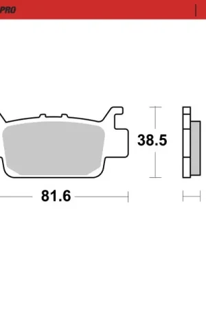 Flitsaanbieding MOTO MASTER - 081611 - Brake Pads - Sinter Racing