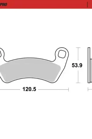 MOTO MASTER - 081911 - Brake Pads - Sinter Racing Gecertificeerd
