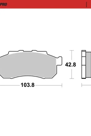 MOTO MASTER - 082311 - Brake Pads - Sinter Racing Limited Edition