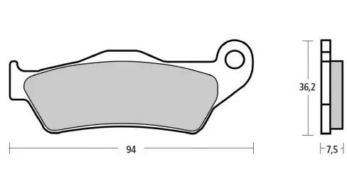 BREMBO - TT 2701 HH - Brake Pads - Sinter Racing Tijdelijk Beschikbaar