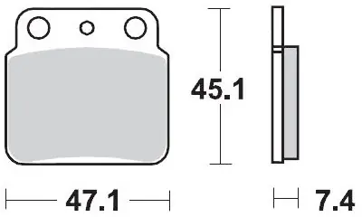 MOTO MASTER - 095221 - Brake Pads - SINTER NITRO Off Road Superprijs
