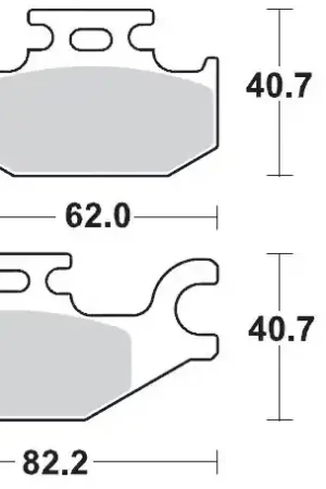 MOTO MASTER - 095721 - Brake Pads - Off Road Groothandel
