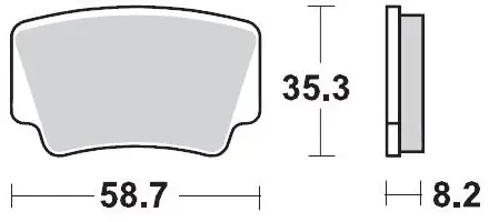 MOTO MASTER - 096621 - Brake Pads - Off Road Luxe