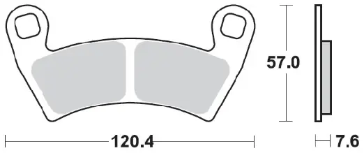MOTO MASTER - 098221 - Brake Pads - Off Road Luxe
