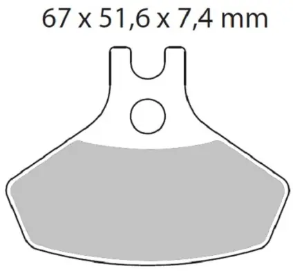 MOTO MASTER - 098621 - Brake Pads - Off Road Sinter Nitro Uitverkoop