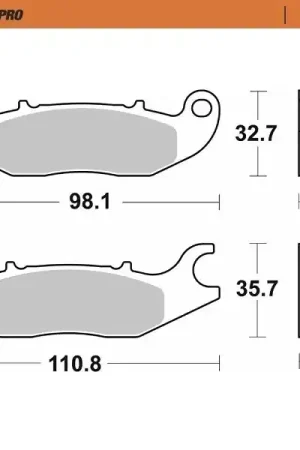 MOTO MASTER - 409701 - Brake Pads - Sinter Front Veilige Betaling