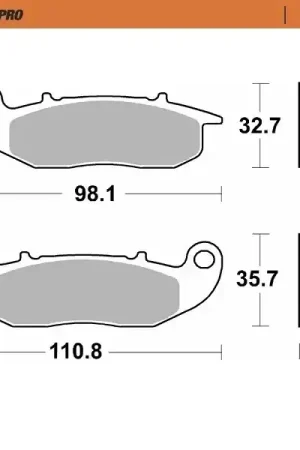 MOTO MASTER - 414101 - Brake Pads - Sinter Front Veilige Betaling