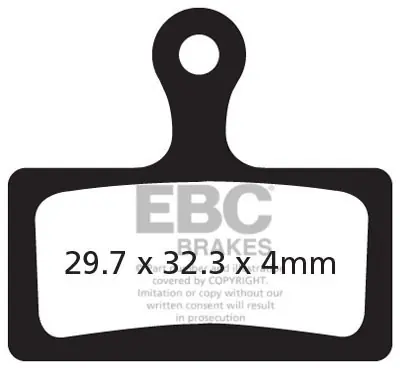EBC - CFA614HH - Brake Pads - Gold Sintered Longlife MTB Pads Betrouwbaar