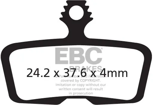 EBC - CFA616 - Brake Pads - Green Trekking Formula Plaats Bestelling