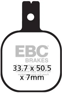 EBC - EPFA175HH EXTREME PRO - Brake Pads - Hoge prestaties en duurzaamheid Rechtstreeks Van De Fabrikant