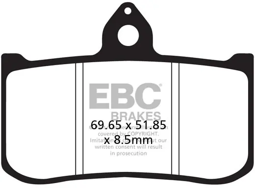 EBC - EPFA239HH - Brake Pads - EXTREME PRO HH Trendy