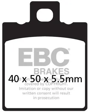 EBC - FA047/2 - Brake Pads - Organic Brake Pads Premium