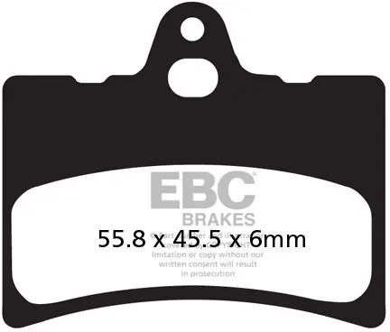 Koop Vandaag EBC - FA156 - Brake Pads - Organisch