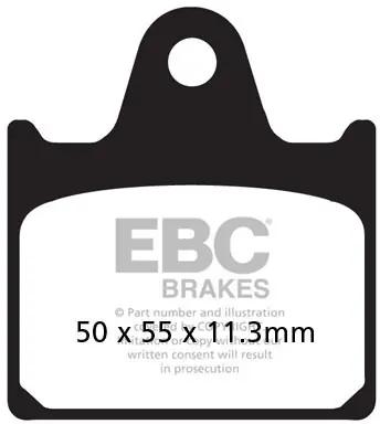 Modern EBC - FA109 - Brake Pads - Organisch