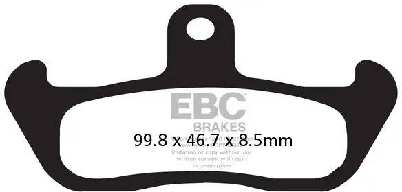 Origineel EBC - FA134 - Brake Pads - Organisch