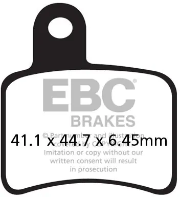 EBC - FA403 - Brake Pads - Organisch Wereldwijde Verzending