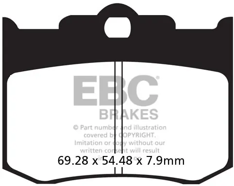 Bulkbestelling EBC - FA420HH - Brake Pads - Sintered Sportbike