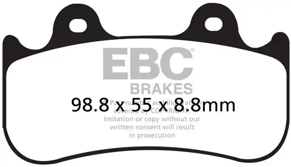 Topkwaliteit EBC - FA455HH - Brake Pads - HH Sintered Sportbike