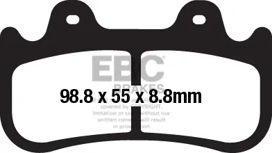 Origineel EBC - FA649HH - Brake Pads - Double-H Sintered