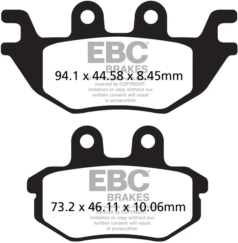 EBC - FA686R - Brake Pads - Sintered R Remblokken Uitverkoop