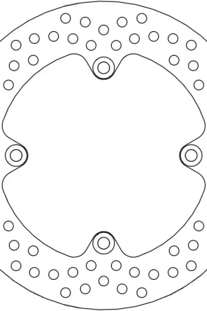 Garantie Inbegrepen MOTO MASTER - 110455 - Brake Discs - HALO FIXED DISC 220