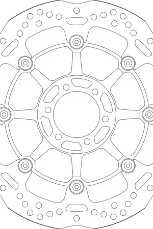 Op = Op SBS - UPGRADE BRAKE DISC 6024A - Brake Discs - Hoogwaardige Remschijf