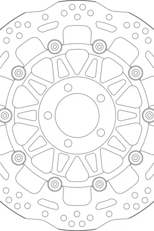 SBS - UPGRADE BRAKE DISC 6079 - Brake Discs - Verbeterde remkracht Superprijs