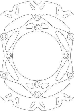 EBC - SMX6010 BLACK HUB 320MM KIT - Brake Discs - Geschikt voor Honda modellen Fabrieksprijs