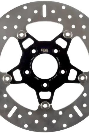 Veilige Betaling EBC - FSD010BLK - Brake Discs - BLACK CHROME CENTRED
