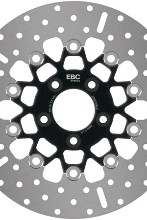EBC - RSD020BLK - Brake Discs - BLACK CHROME CENTRED H-D DISC Geld-Terug-Garantie