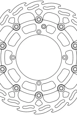 MOTO MASTER - 112143 - Brake Discs - DISC 298MM Modern
