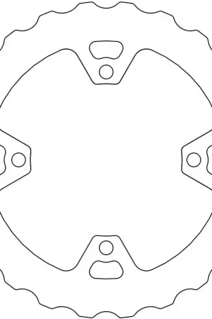 MOTO MASTER - 110643 - Brake Discs - NITRO MUD FIXED DISC 240 Authentiek