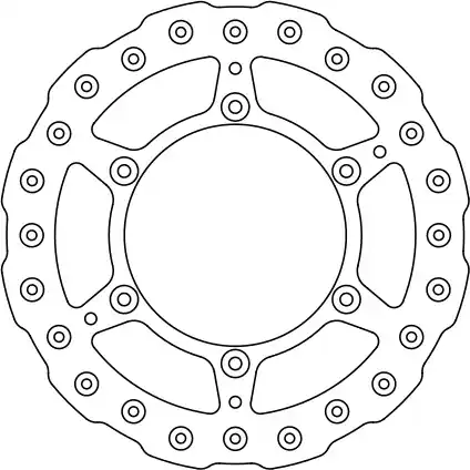 Voordeelprijs FERODO - FMD0263MXR - Brake Discs - OFFROAD
