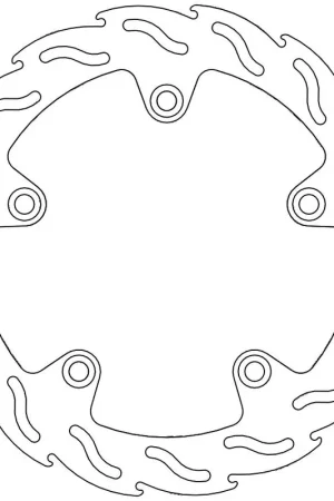 MOTO MASTER - 110323 - Brake Discs - Flame Fixed Disc 265 Groothandel